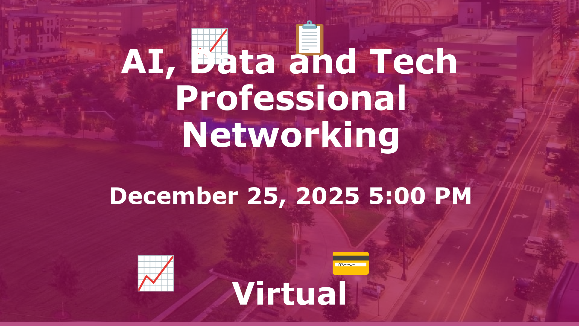 AI, Data and Tech Professional Networking event image